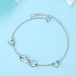 Load image into Gallery viewer, Eternal True Love Elegance Bracelet in decorated environment seen from top
